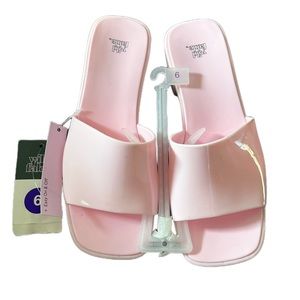 NWT Pink Jelly Slides~ Wild Fable
